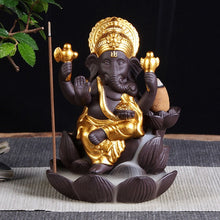 Load image into Gallery viewer, Ceramic Elephant Buddha