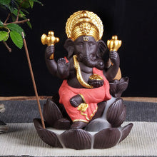 Load image into Gallery viewer, Ceramic Elephant Buddha